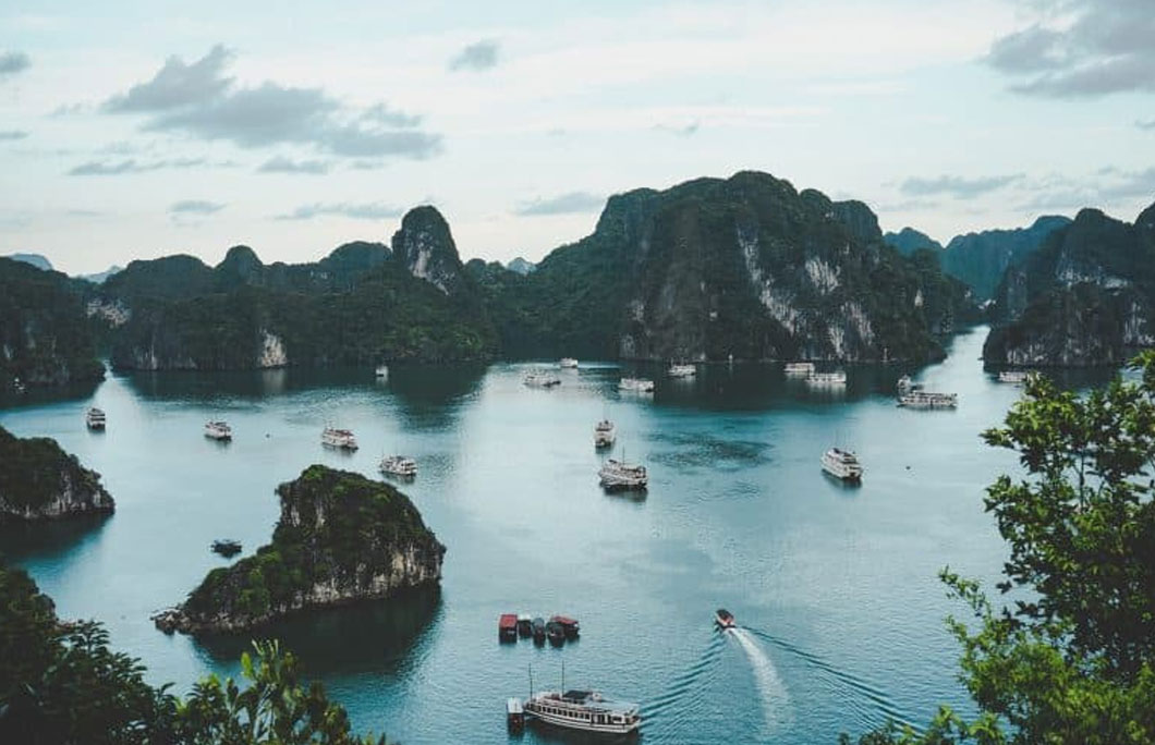 10th. Ha Long Bay, Vietnam