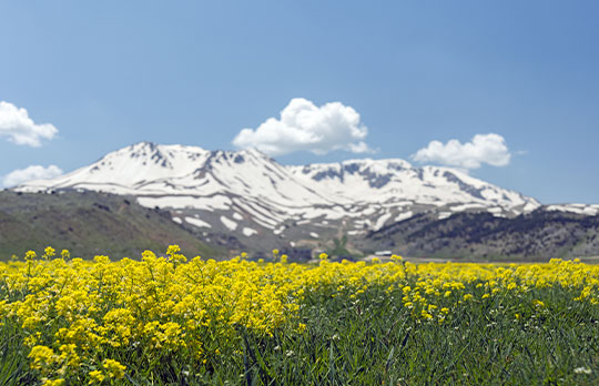 Mount Davraz Isparta City