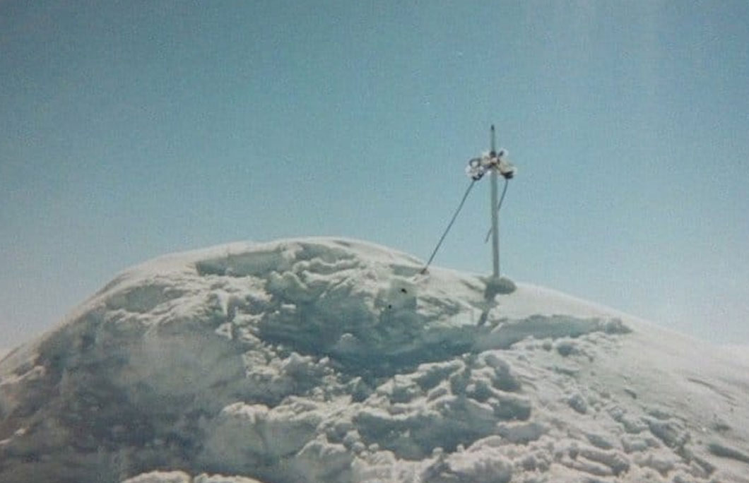 Mount Vinson is shrinking