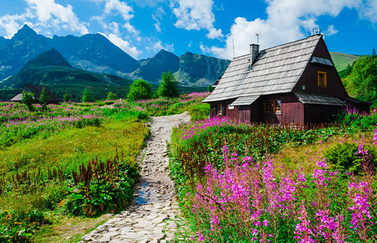 Mountain Hut in Tatras