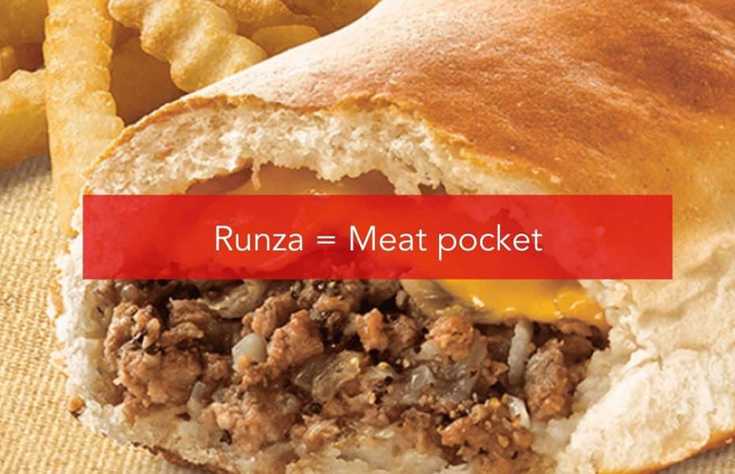 Runza = Meat pocket