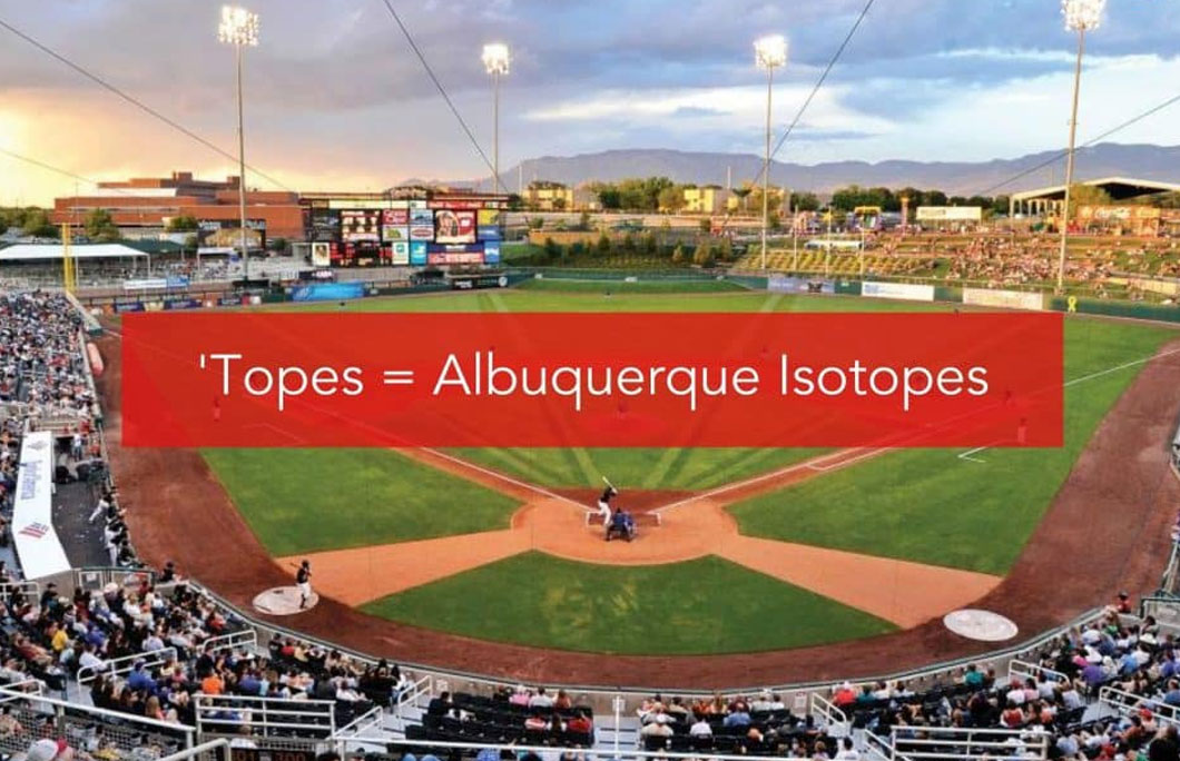 ‘Topes = Albuquerque Isotopes