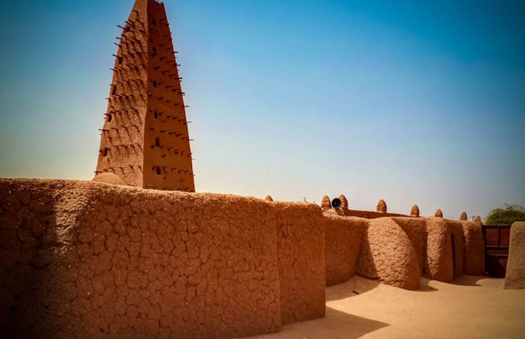 Niger is home to the highest mud-brick structure in the world