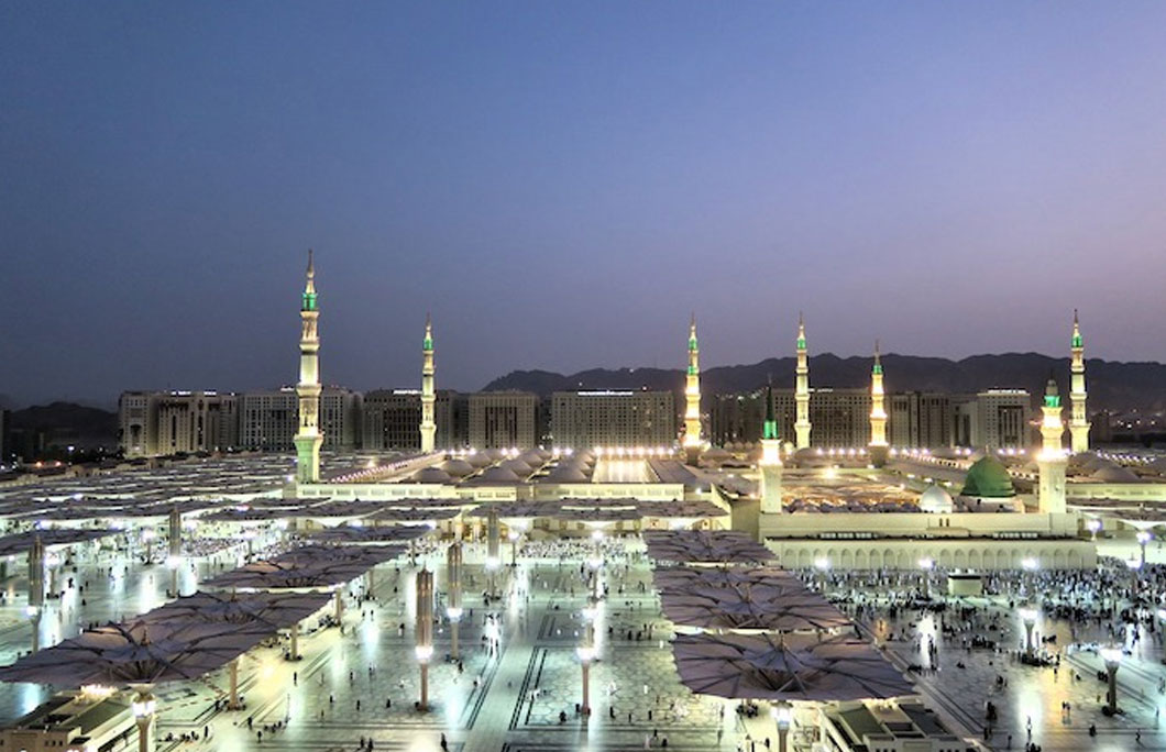 Non-Muslims cannot enter the centre of Medina