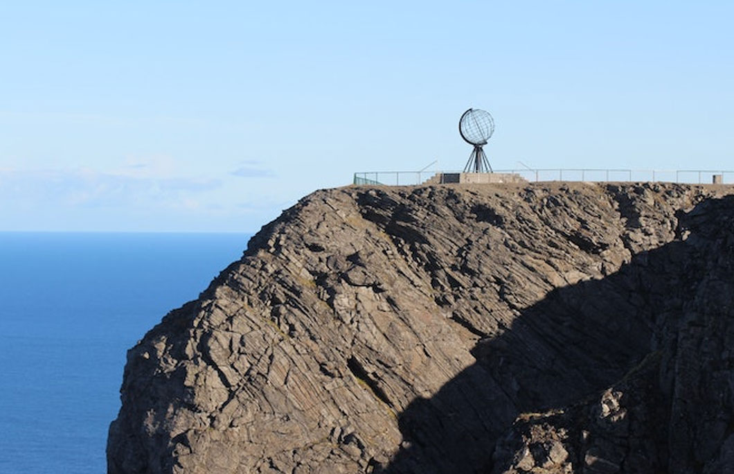 Nordkapphall is on the top of Nordkapp