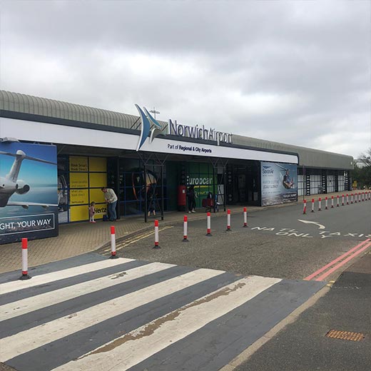 thorpe travel norwich airport