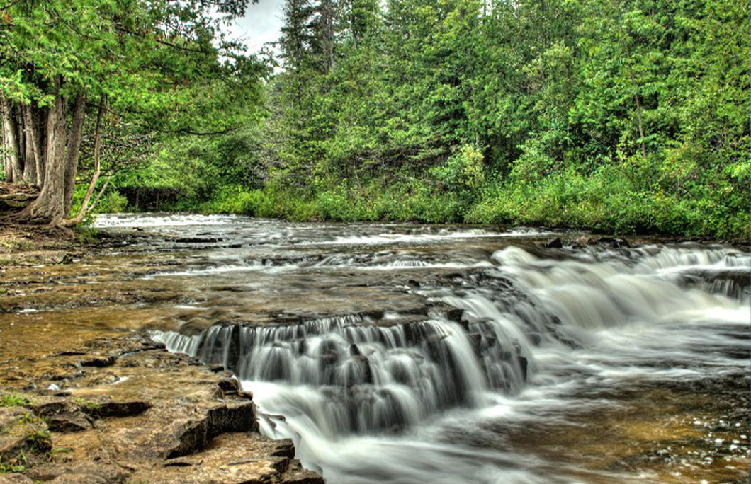 3. Ocqueoc Falls, Presque Isle