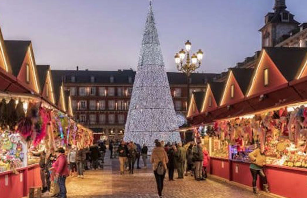 32. Plaza Mayor Christmas Market – Madrid, Spain
