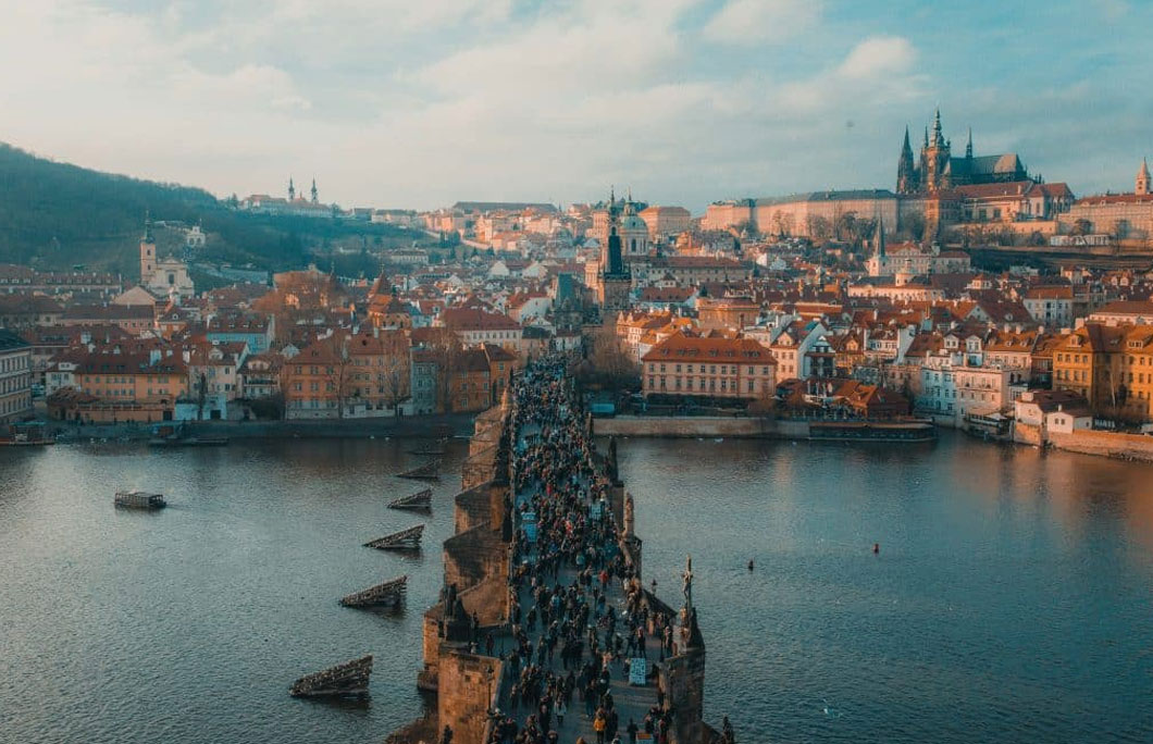 Prague, Czech Republic with 8.806 million tourists per year