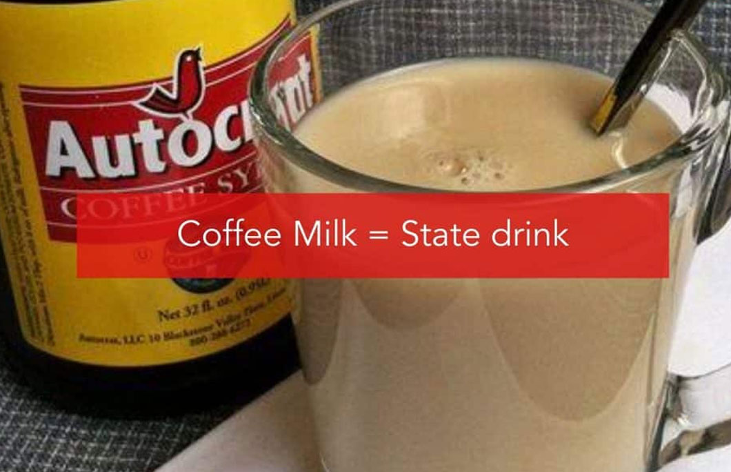 Coffee Milk = State drink