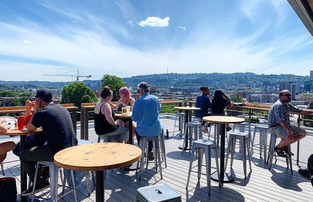 Roof Deck at Revolution Hall – Portland, Oregon