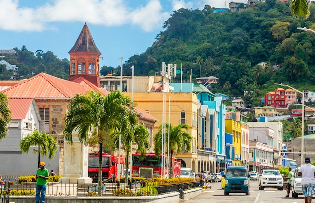 Saint Vincent and the Grenadines encompasses 32 islands