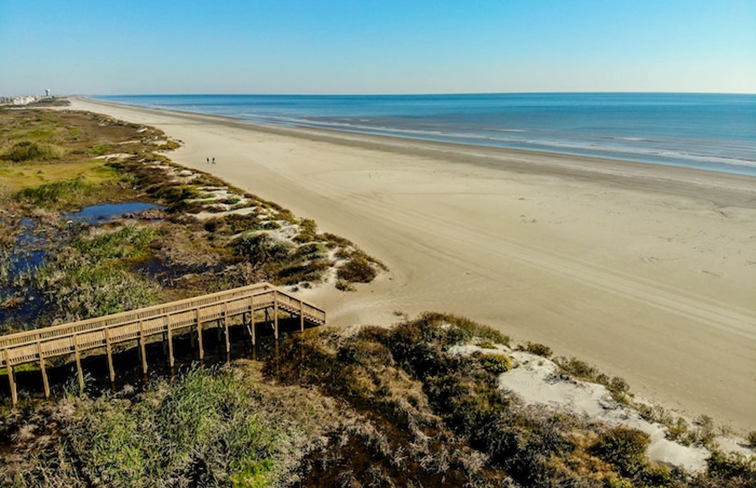 7. San Luis Pass Beach