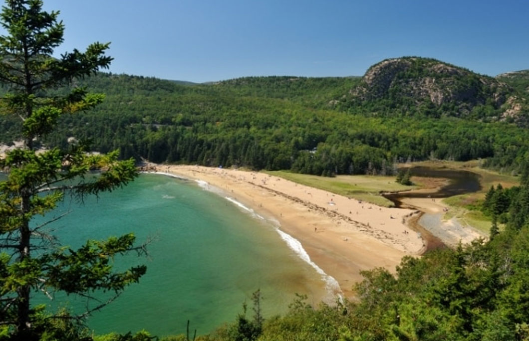 20th. Sand Beach – Acadia National Park, Maine