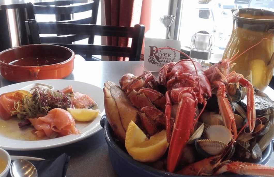 1. Seafood Platter – Lochleven Seafood Café – Fort William