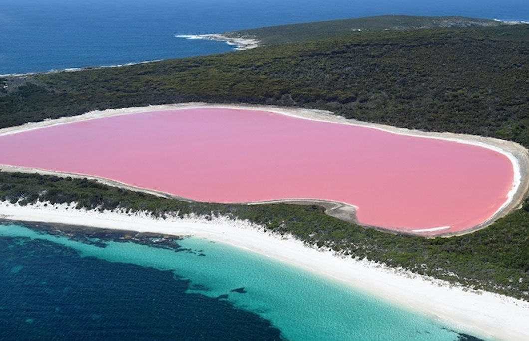 Senegal is home to a pink lake