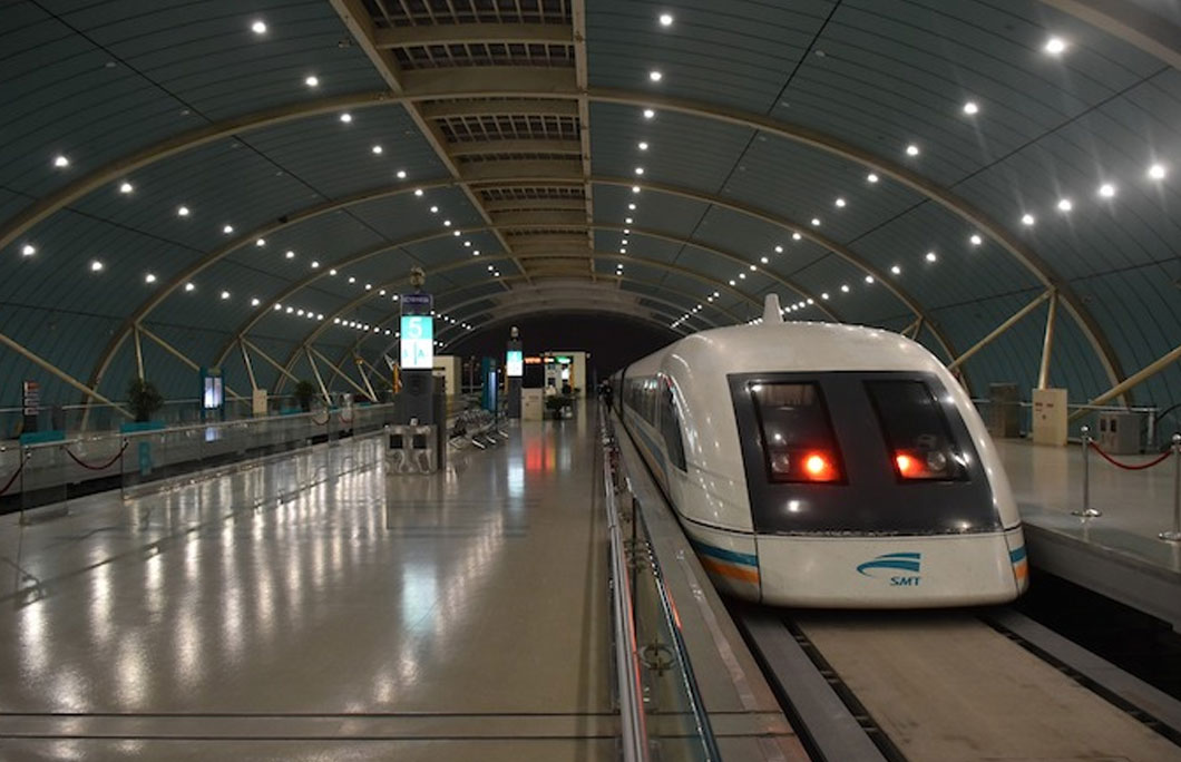 Shanghai has the world’s fastest train