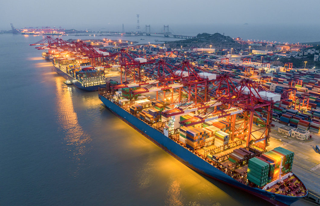 Shanghai is the world’s busiest container port
