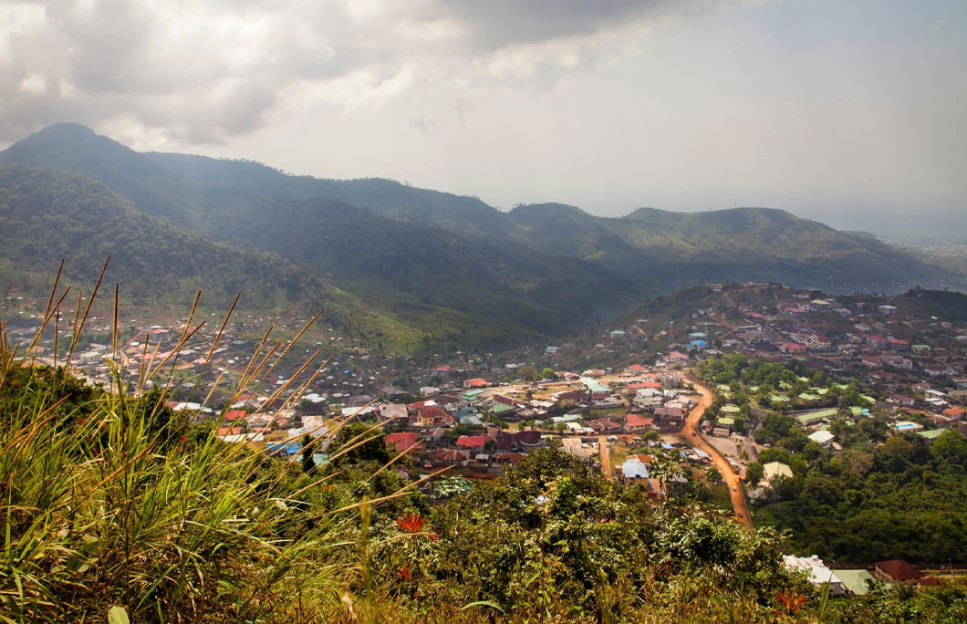 Sierra Leone translates to Lion Mountains