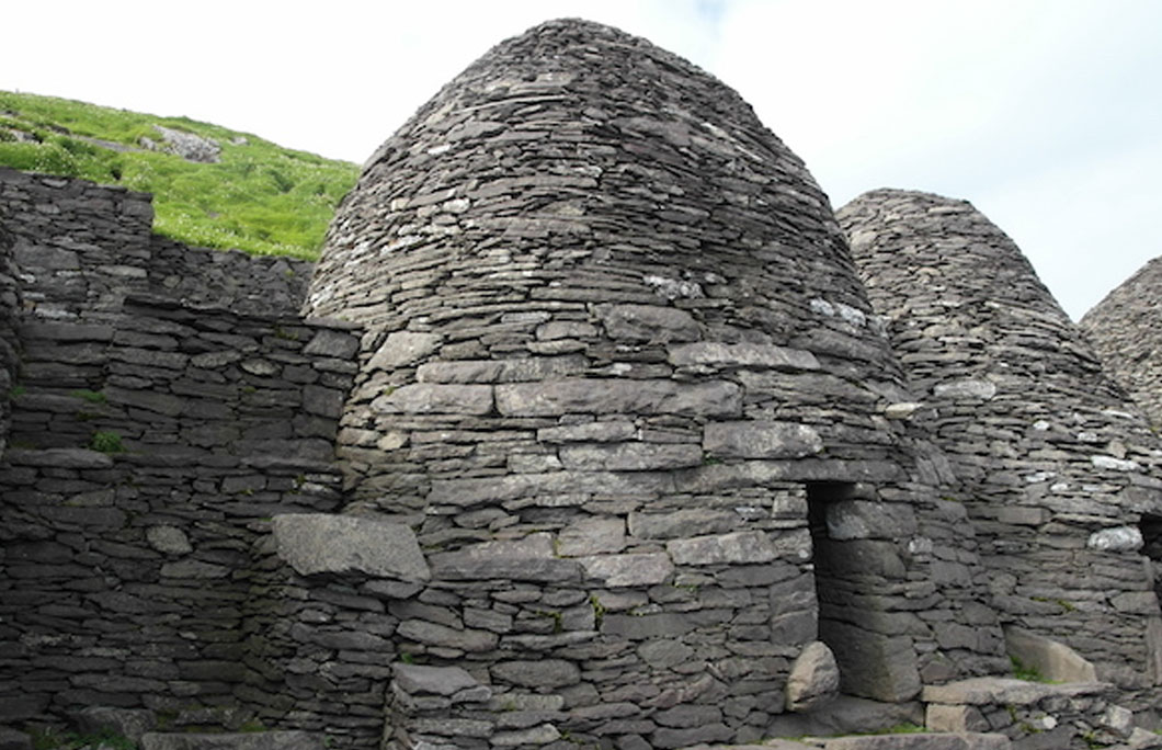 Skellig Michael is a famous early medieval Irish monastic site