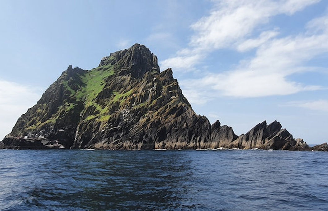Skellig Michael is the most westerly sacred site in Europe