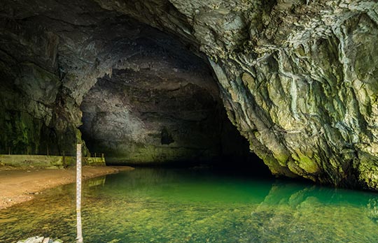 You'll love exploring its caves