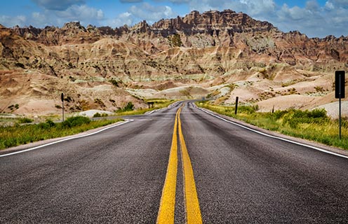 South Dakota Highway 240, USA