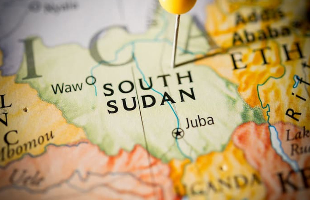 South Sudan is landlocked