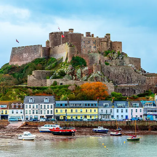 Mont Orgueil Castle in Jersey
