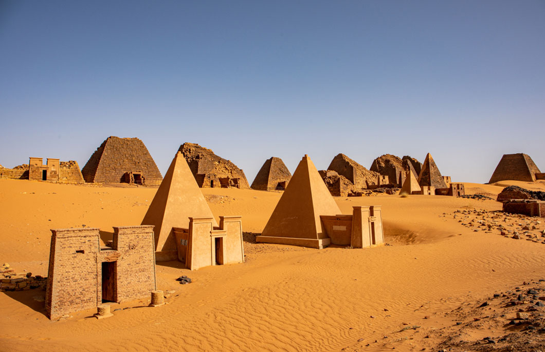Sudan is home to more pyramids than Egypt