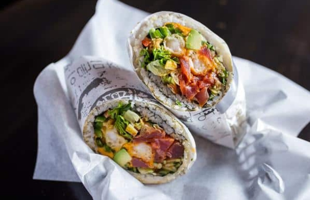 6. Sushi Burrito – En Hakkore 2.0 