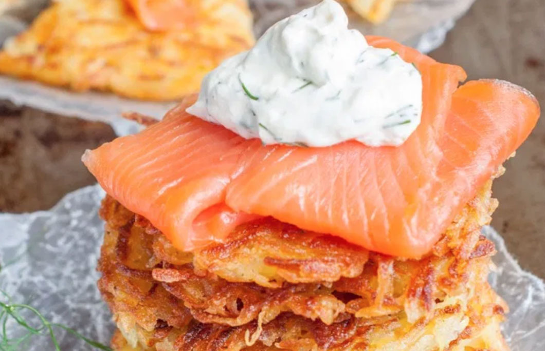 2. Swiss Rosti With Smoked Salmon