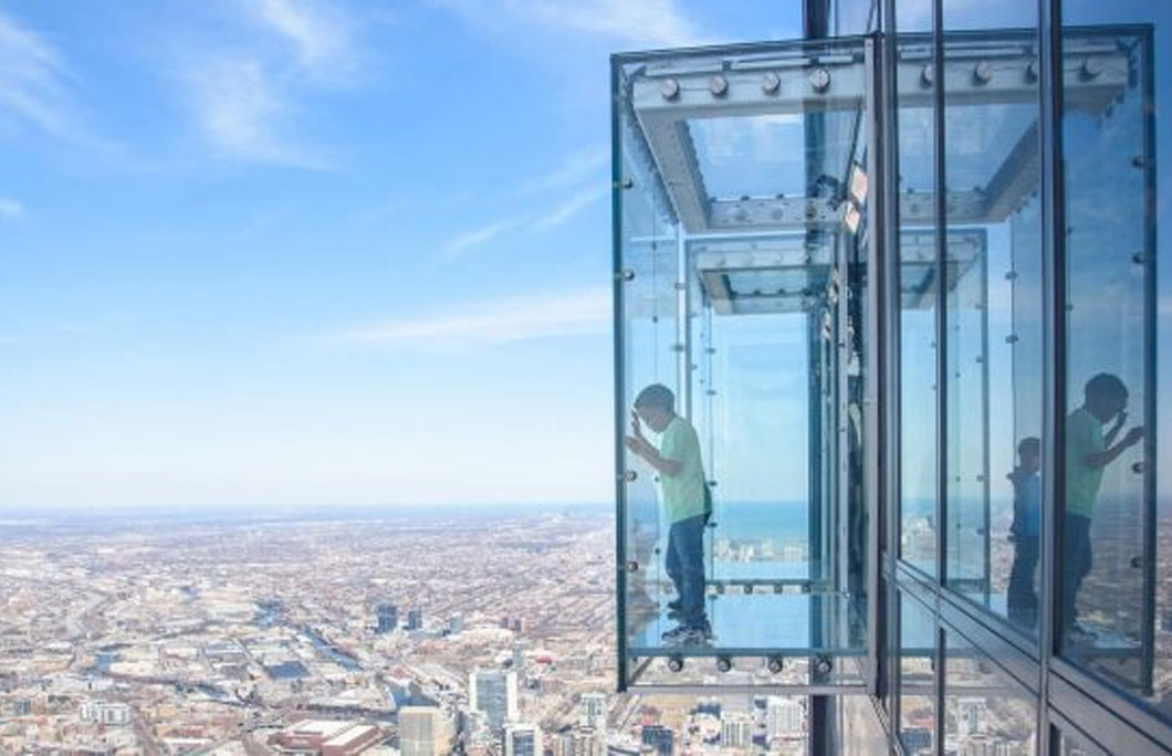4. Take in the views from the Willis Tower