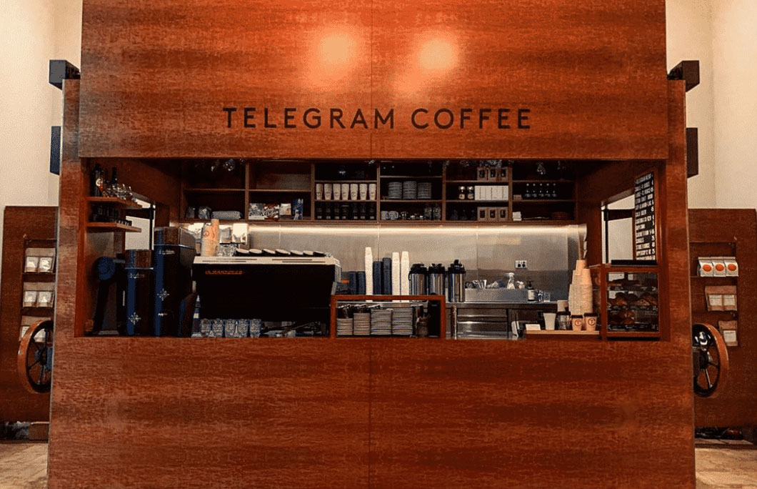 Telegram coffee stand - Picture of Telegram Coffee, Perth - Tripadvisor