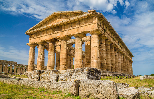 Temple of Hera at Famous Paestum