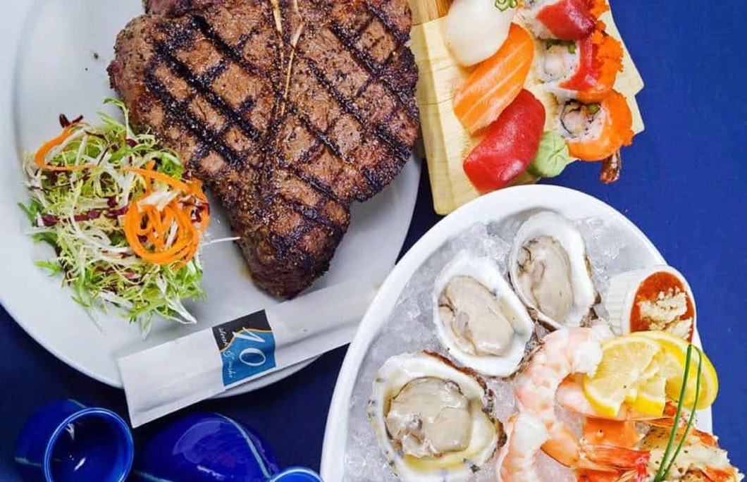 4. Ten Prime Steak & Sushi – Providence