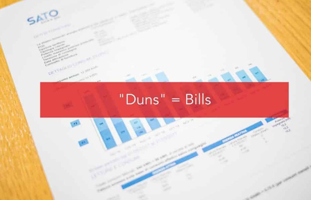 “Duns” = Bills