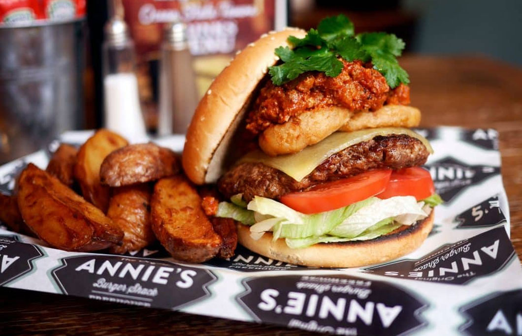23rd. Annie’s Burger Shack – Nottingham