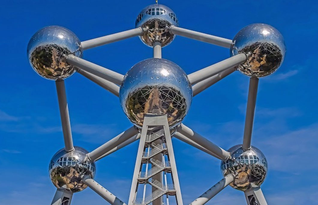 The Atomium was built for Expo ’58