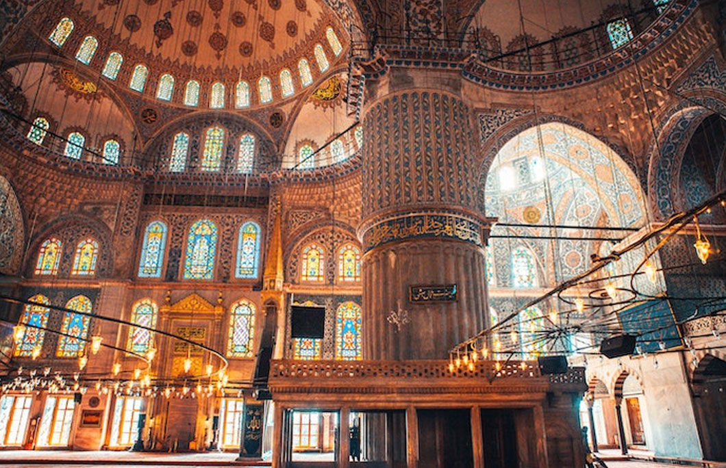 The Blue Mosque has some incredible features