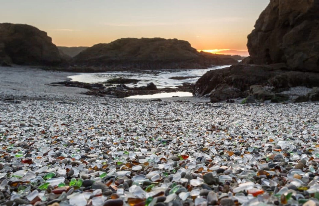 7. The Glass Beach