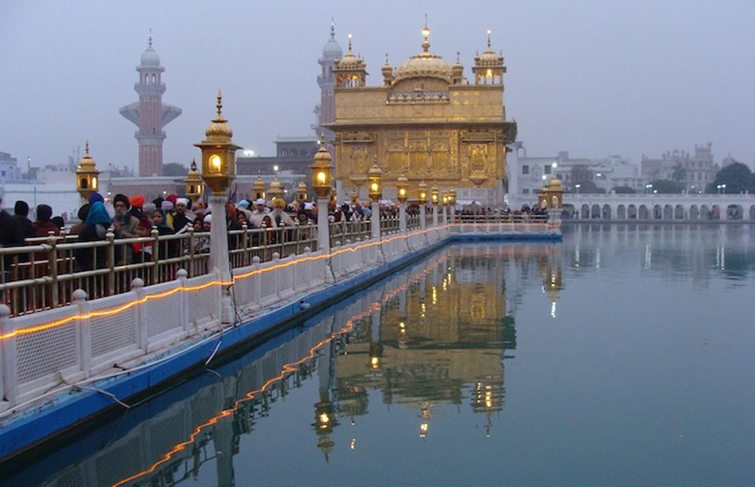 The Golden Temple houses the Guru Granth Sahib