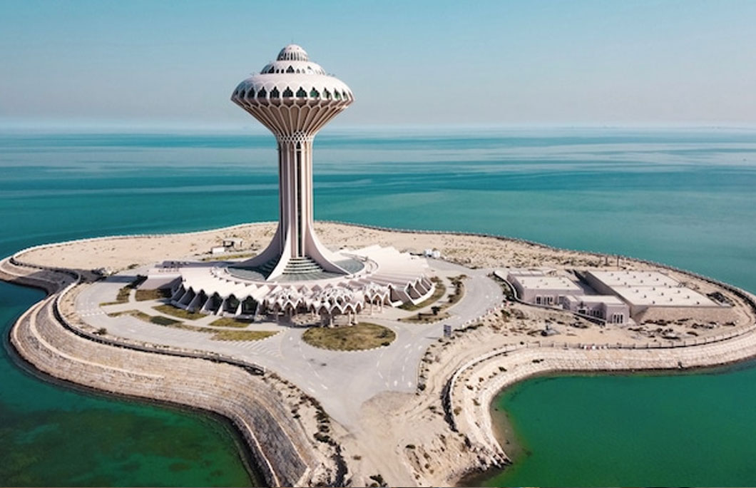 The Khobar Water Tower is an iconic Dammam landmark