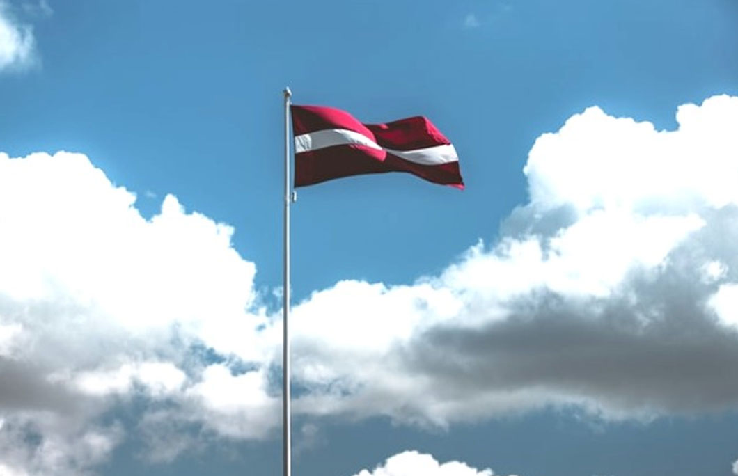 The Latvian flag is one of the oldest in the world