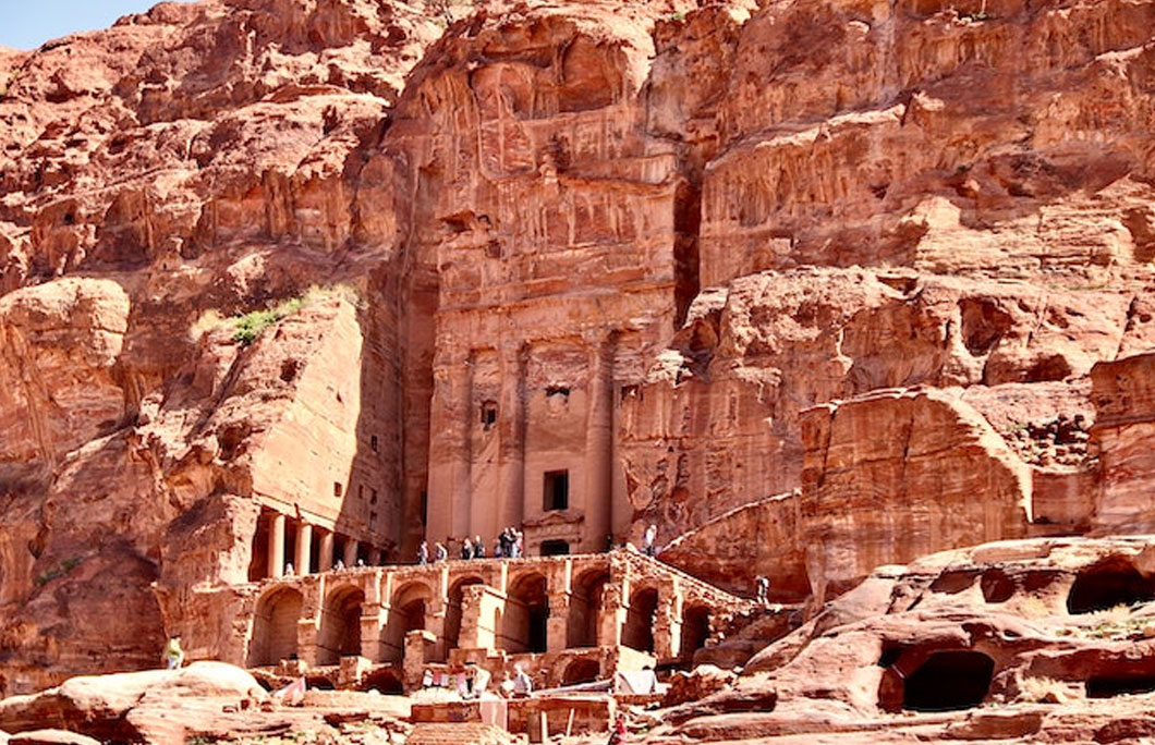 The Nabateans founded Petra