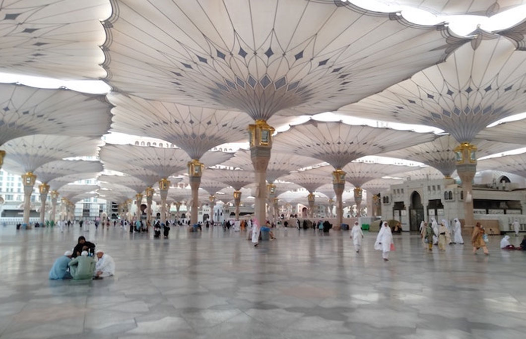 The Prophet’s Mosque is closed to non-Muslims