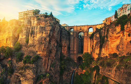 The Puente Nuevo New Bridge in Ronda