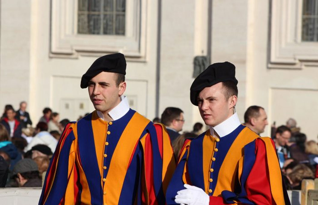The Swiss Guards are not the Vatican police