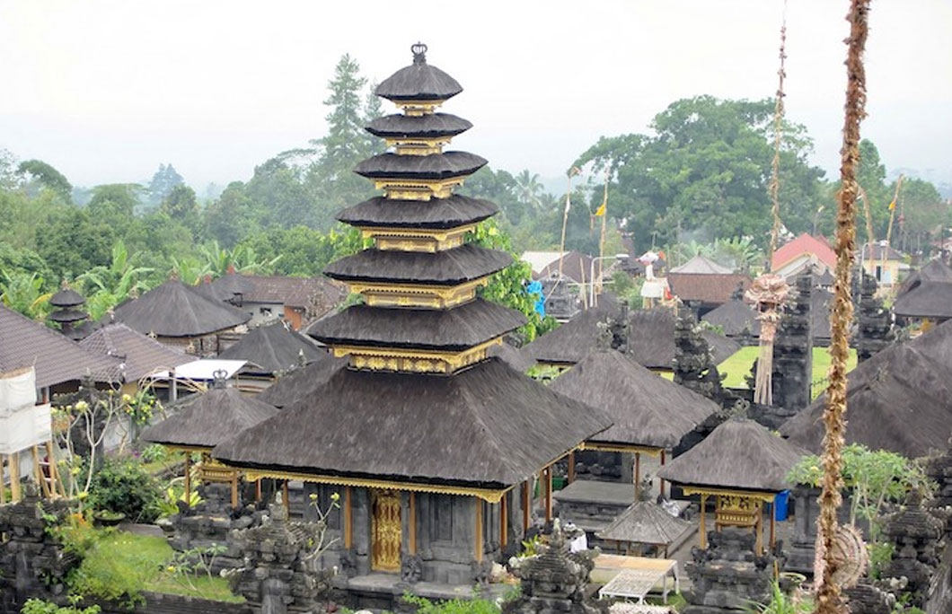 The Temple of Besakih is the most important temple in Bali