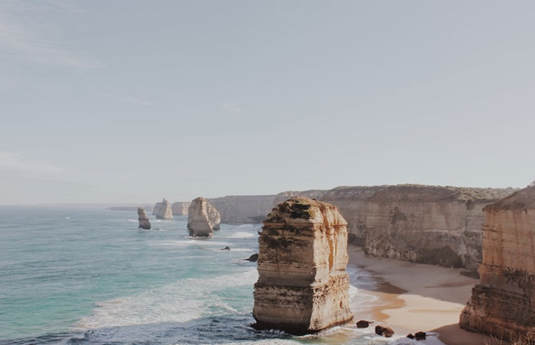The Twelve Apostles is a group of rocks